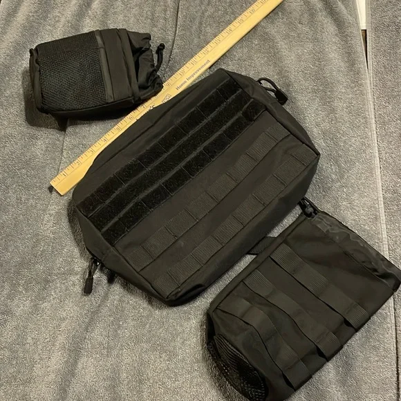 Black Tactical Men’s Bag